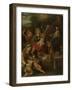 Allegory of the Christ Child as the Lamb of God-Frans Francken II-Framed Art Print