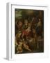 Allegory of the Christ Child as the Lamb of God-Frans Francken II-Framed Art Print