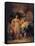 Allegory of the City of Madrid-Francisco de Goya-Framed Stretched Canvas