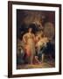 Allegory of the City of Madrid-Francisco de Goya-Framed Art Print