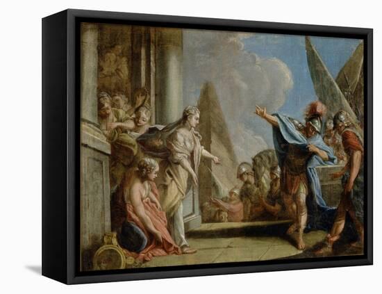 Allegory of the Conquest of Taurida, C. 1785-Stefano Torelli-Framed Stretched Canvas