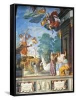 Allegory of the Death of Lorenzo the Magnificent-Francesco Goni-Framed Stretched Canvas