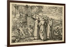 Allegory of the Defeat of the Duke of Alva at Brielle, 1580-null-Framed Giclee Print