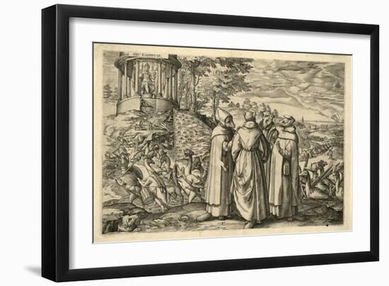 Allegory of the Defeat of the Duke of Alva at Brielle, 1580-null-Framed Giclee Print