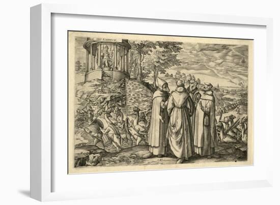 Allegory of the Defeat of the Duke of Alva at Brielle, 1580-null-Framed Giclee Print