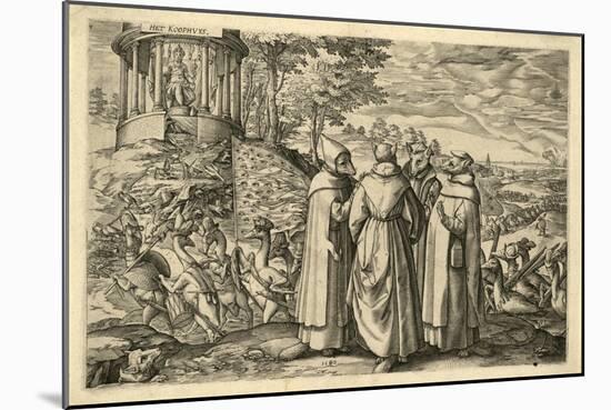 Allegory of the Defeat of the Duke of Alva at Brielle, 1580-null-Mounted Giclee Print