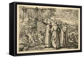 Allegory of the Defeat of the Duke of Alva at Brielle, 1580-null-Framed Stretched Canvas