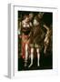 Allegory of the Edcation of Philip III, Ca. 1590-Justus Tiel-Framed Giclee Print