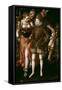 Allegory of the Edcation of Philip III, Ca. 1590-Justus Tiel-Framed Stretched Canvas