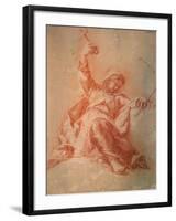 Allegory of the Faith, 18th Century-Jacopo Guarana-Framed Giclee Print