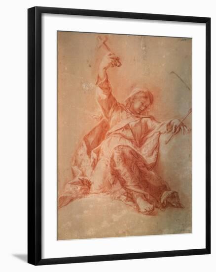 Allegory of the Faith, 18th Century-Jacopo Guarana-Framed Giclee Print