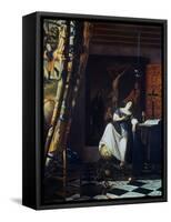 Allegory of the Faith, C1670-Johannes Vermeer-Framed Stretched Canvas