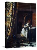 Allegory of the Faith, C1670-Johannes Vermeer-Stretched Canvas