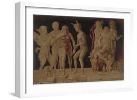 Allegory of the Fall of Ignorant Humanity-Andrea Mantegna-Framed Art Print