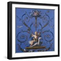 Allegory of the Fame, Ca. 1775-Jose Del castillo-Framed Giclee Print