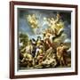 Allegory of the Fortress-Luca Giordano-Framed Giclee Print