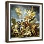 Allegory of the Fortress-Luca Giordano-Framed Giclee Print