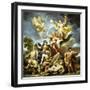 Allegory of the Fortress-Luca Giordano-Framed Giclee Print