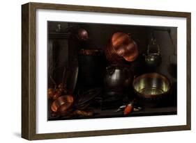 Allegory of the Four Elements, C.1600-Cornelis Jacobsz Delff-Framed Giclee Print