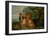 Allegory of the Four Elements, C.1610 (Oil on Wood)-Jan the Elder Brueghel-Framed Giclee Print