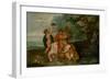 Allegory of the Four Elements, C.1610 (Oil on Wood)-Jan the Elder Brueghel-Framed Giclee Print