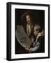 Allegory of the French Invasion in the Netherlands-Johannes van Wijckersloot-Framed Art Print