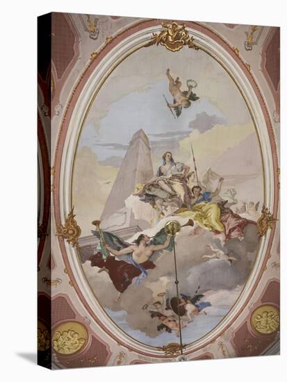 Allegory of the Glory of Principles-Francesco Chiarottini-Stretched Canvas