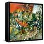 Allegory of the Patriotic War of 1812, 1914-Aristarkh Vasilievic Lentulov-Framed Stretched Canvas