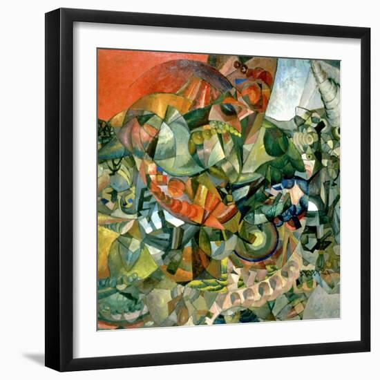 Allegory of the Patriotic War of 1812, 1914-Aristarkh Vasilievic Lentulov-Framed Giclee Print