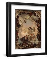 Allegory of the Planets and Continents, 1752-Giovanni Battista Tiepolo-Framed Giclee Print