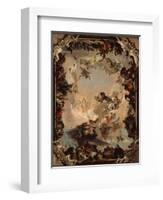 Allegory of the Planets and Continents, 1752-Giovanni Battista Tiepolo-Framed Giclee Print