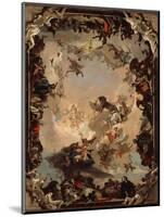 Allegory of the Planets and Continents, 1752-Giovanni Battista Tiepolo-Mounted Giclee Print