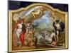 Allegory of the Power of Great Britain by Sea, Design for a Decorative Panel-Sir James Thornhill-Mounted Premium Giclee Print