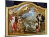 Allegory of the Power of Great Britain by Sea, Design for a Decorative Panel-Sir James Thornhill-Mounted Giclee Print