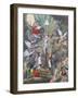 Allegory of the Re-Establishment of the Catholic Religion in France in 1802 under Napoleon Bonapart-null-Framed Giclee Print