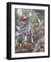 Allegory of the Re-Establishment of the Catholic Religion in France in 1802 under Napoleon Bonapart-null-Framed Giclee Print