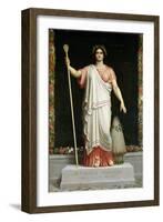 Allegory of the Republic, 1848-Dominique Louis Papety-Framed Giclee Print