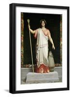 Allegory of the Republic, 1848-Dominique Louis Papety-Framed Giclee Print