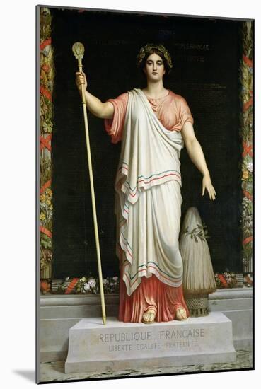 Allegory of the Republic, 1848-Dominique Louis Papety-Mounted Giclee Print