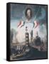 Allegory of the Revolution-Nicolas Henri Jeaurat de Bertry-Framed Stretched Canvas