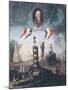 Allegory of the Revolution-Nicolas Henri Jeaurat de Bertry-Mounted Art Print
