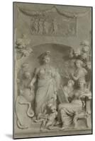 Allegory of the Sciences-Gerard De Lairesse-Mounted Art Print