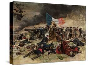 Allegory of the Siege of Paris, 1870-Jean-Louis Ernest Meissonier-Stretched Canvas