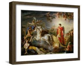 Allegory of the Surrender of Ulm, 20th October 1805-Antoine Francois Callet-Framed Giclee Print