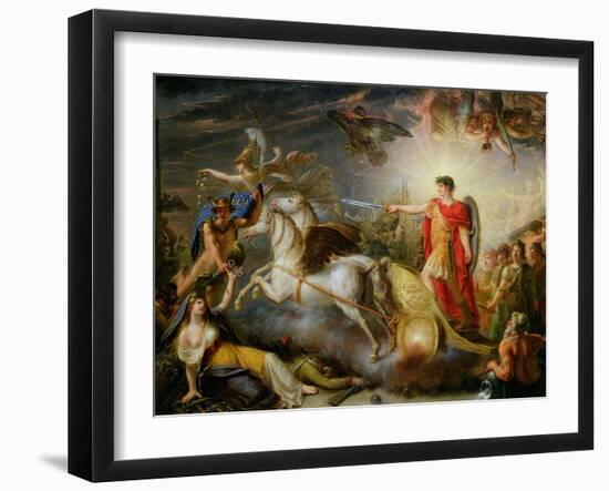 Allegory of the Surrender of Ulm, 20th October 1805-Antoine Francois Callet-Framed Giclee Print