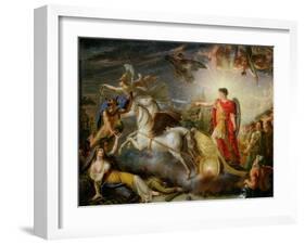 Allegory of the Surrender of Ulm, 20th October 1805-Antoine Francois Callet-Framed Giclee Print