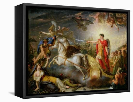 Allegory of the Surrender of Ulm, 20th October 1805-Antoine Francois Callet-Framed Stretched Canvas