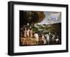 Allegory of the Treaty of the Pyrenees (Allegory of the Marriage of Louis XI)-Claude Deruet-Framed Giclee Print