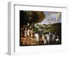 Allegory of the Treaty of the Pyrenees (Allegory of the Marriage of Louis XI)-Claude Deruet-Framed Giclee Print