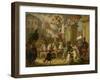 Allegory of the Triumphal Procession of the Prince of Orange-Cornelis van Cuylenburgh II-Framed Art Print